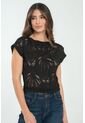 Blusa Isabela Negro Ragged Pf11112945 de Ragged