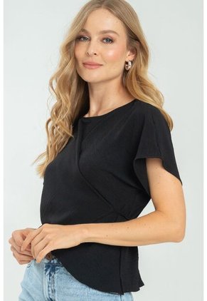 Blusa Hayard Negro Ragged Pf11112954