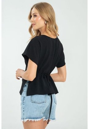 Blusa Hayard Negro Ragged Pf11112954