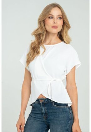 Blusa Hayard Blanco Ragged Pf11112954