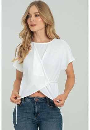 Blusa Hayard Blanco Ragged Pf11112954