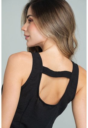 Blusa Carly Negro Ragged Pf11113090