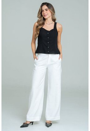 Blusa Carly Negro Ragged Pf11113090