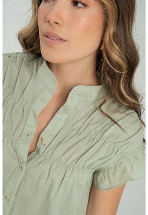 Blusa Cotton Mare Verde Ragged Pf11112904