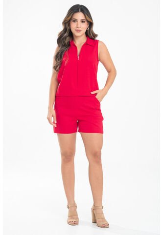 Short Summer Rojo Ragged Pf31340244 Ragged