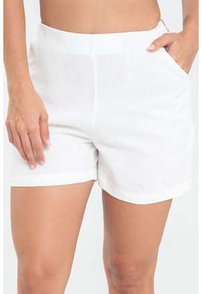 Short Summer Blanco Ragged Pf31340244