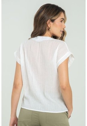 Blusa Soft Blanco Ragged Pf11112956