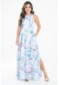 Vestido Dolce Azul Ragged Pf31511544 de Ragged