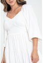 Vestido Melanie Blanco Ragged Pf31511476 de Ragged