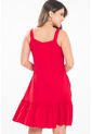 Vestido Corto Evhie Rojo Ragged Pf31511542 de Ragged