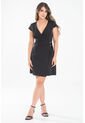 Vestido Corto Narriet Negro Ragged Pf32510476 de Ragged