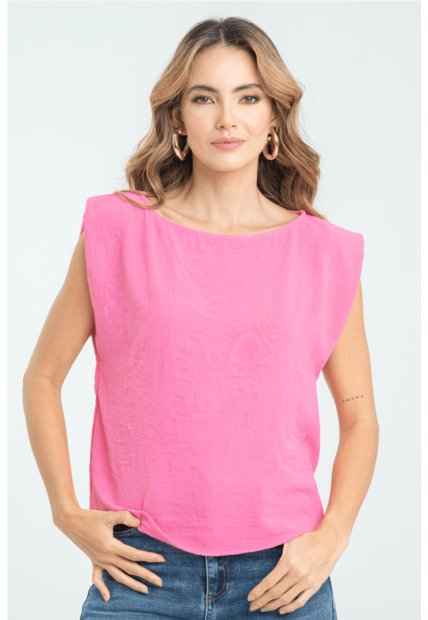 Blusa Jordana Rosa Ragged Pf17110063