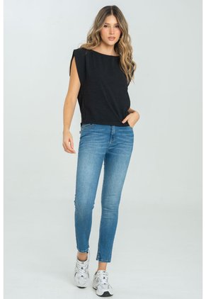 Blusa Jordana Negro Ragged Pf17110063