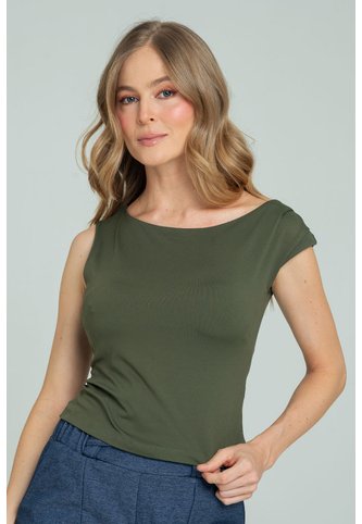 Top Hem Verde Ragged Pf13120868 Ragged
