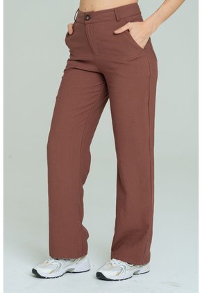 Pantalon Darsha Café Ragged Pf12310447