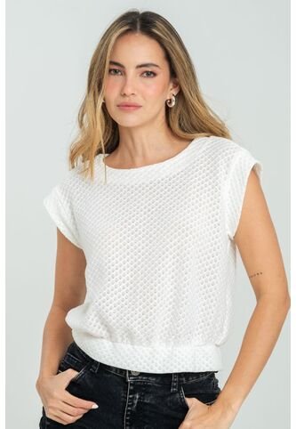 Blusa Tejida Veuve Blanco Ragged Pf11112968 Ragged