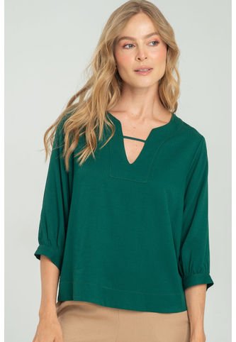 Blusa Malanhi Verde Ragged Pf11112852 Ragged