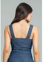 Top Denim Alaska Azul Ragged Pf21110029 de Ragged