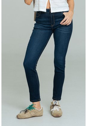Jeans Skinny Boreal Azul Ragged Pf21350096