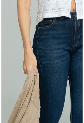Jeans Skinny Boreal Azul Ragged Pf21350096