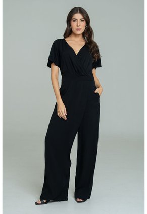 Enterizo Largo Vhinny Negro Ragged Pf12530056
