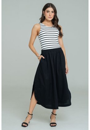 Vestido Pilcro Blanco Ragged Pf11511443