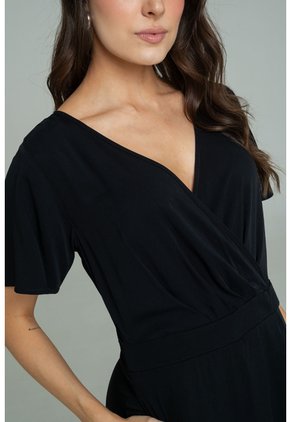 Enterizo Largo Vhinny Negro Ragged Pf12530056