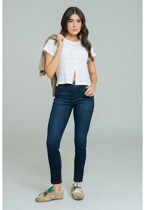 Top Londres Blanco Ragged Pf11121195