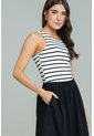 Vestido Pilcro Blanco Ragged Pf11511443 de Ragged