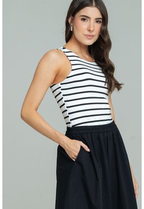 Vestido Pilcro Blanco Ragged Pf11511443