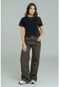 Camiseta Ozen Negro Ragged Pf21120081 de Ragged