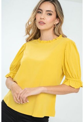 Blusa Junipher Amarillo Ragged Pf11112819