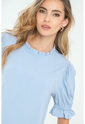 Blusa Junipher Azul Ragged Pf11112819