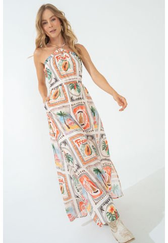 Vestido Summer Blanco Ragged Pf11511387 Ragged