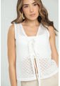 Chaleco Mila Blanco Ragged Pf11150044 de Ragged
