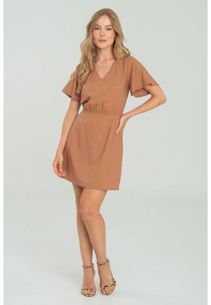 Vestido Pitsy Café Ragged Pf11511397