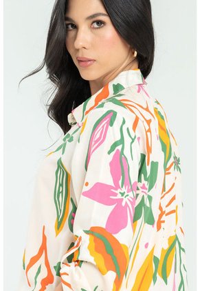 Bluson Maritine Blanco Ragged Pf11112872