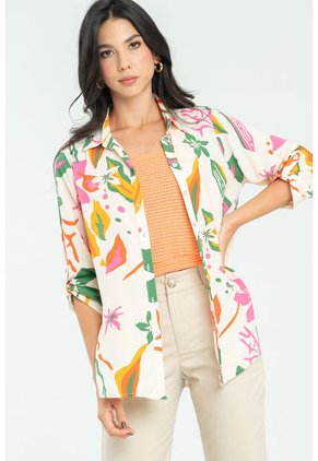 Bluson Maritine Blanco Ragged Pf11112872