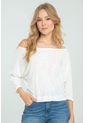 Blusa Hanna Blanco Ragged Pf11112815 de Ragged
