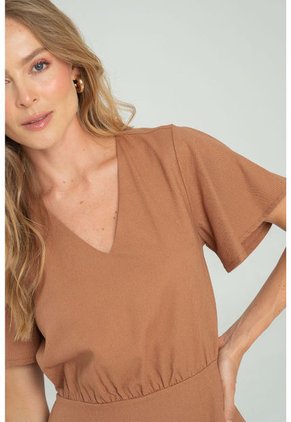 Vestido Pitsy Café Ragged Pf11511397