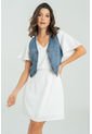 Vestido Pitsy Blanco Ragged Pf11511397 de Ragged