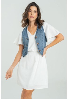 Vestido Pitsy Blanco Ragged Pf11511397