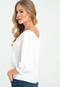 Blusa Malai 3/4 Blanco Ragged Pf11112640 de Ragged