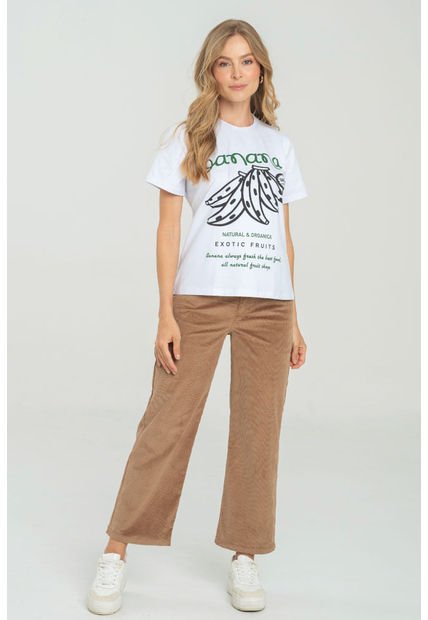 Pantalon Corduroy Beige Ragged Pf21310043