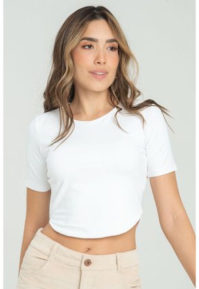 Top Abigail Blanco Ragged Pf13120822