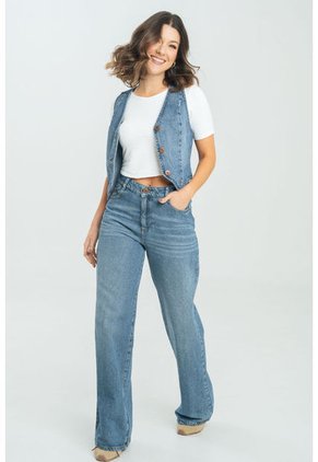 Chaleco Bucarest Azul Ragged Pf21150007