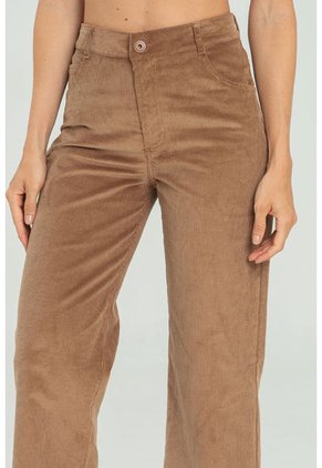 Pantalon Corduroy Beige Ragged Pf21310043