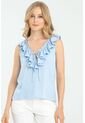 Blusa Maison Azul Ragged Pf11112891 de Ragged