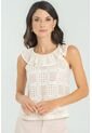 Blusa Tejida Kretha Blanco Ragged Pf11112908 de Ragged