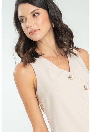 Blusa Kaylee Beige Ragged Pf11112890